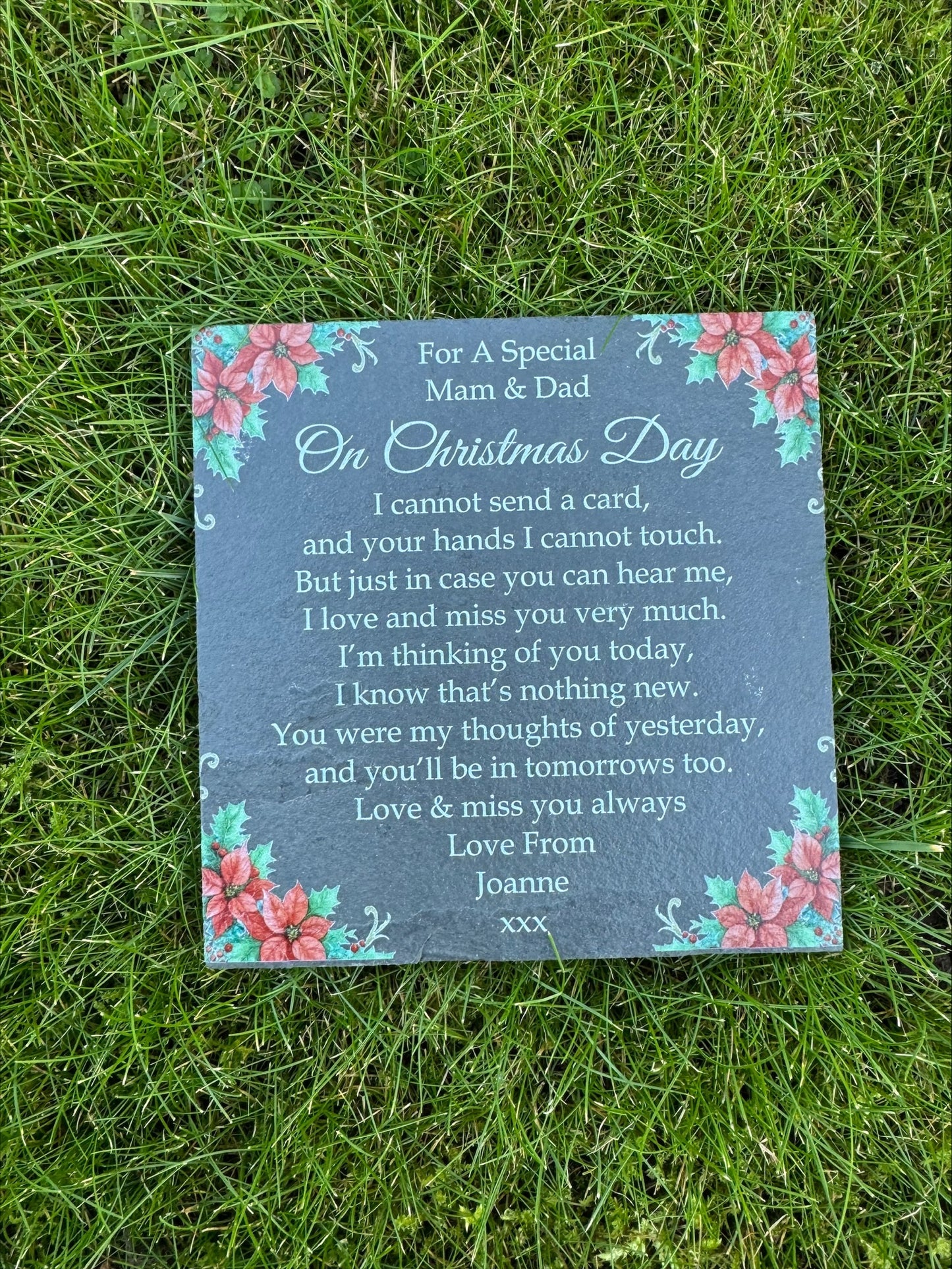 Christmas Poinsettia Memorial