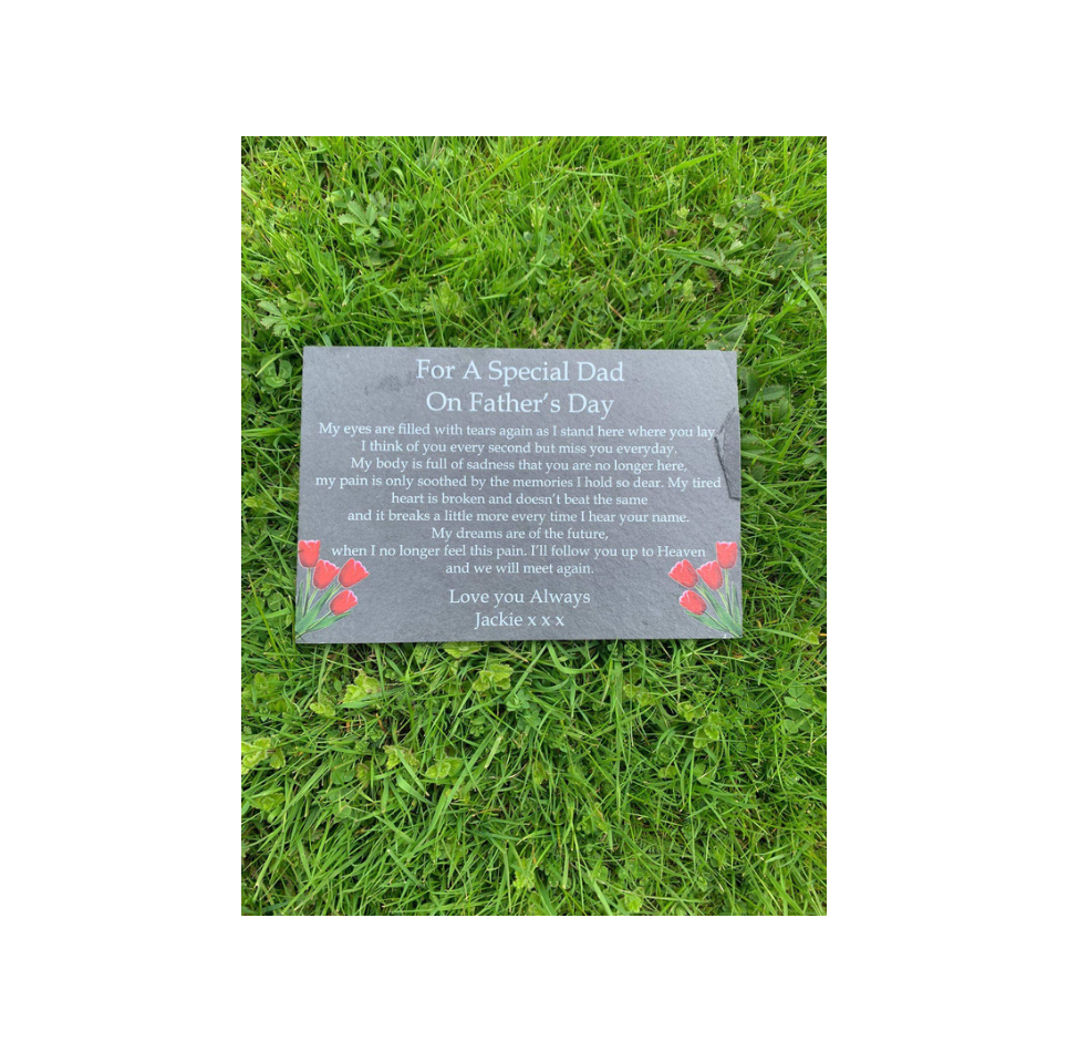 Father’s Day memorial slate