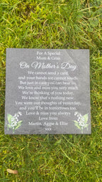 Mother’s Day memorial plaque Field