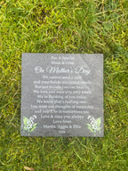 Mother’s Day memorial plaque Field
