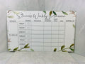 Keep your health and wellbeing organised weekly planner