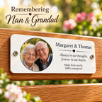 Acrylic Design your own bench memorial plaque
