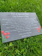 Father’s Day memorial slate