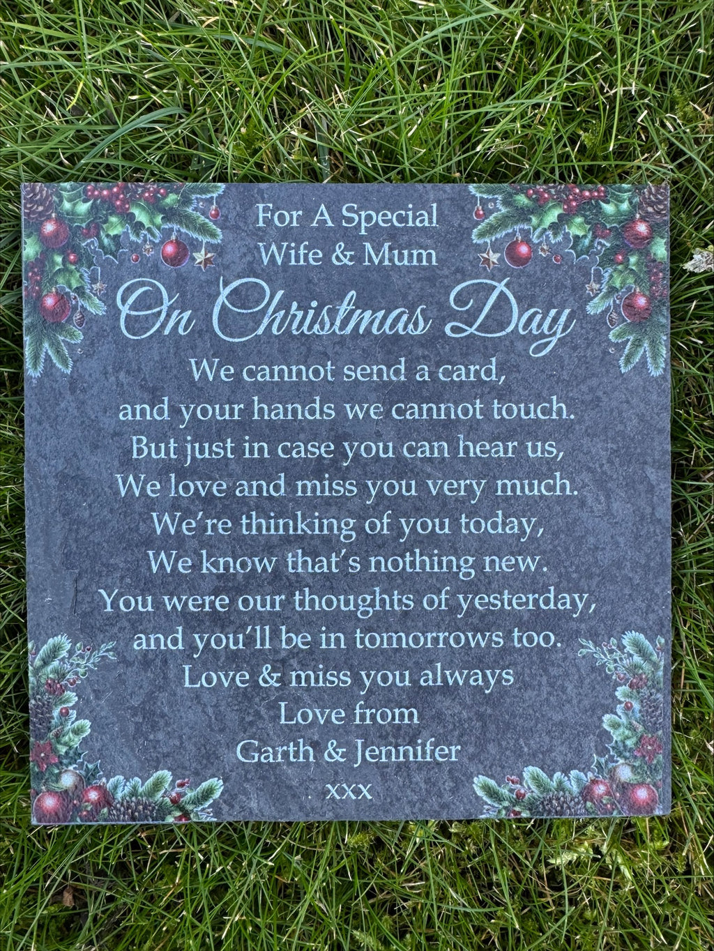 Christmas Baubles Memorial