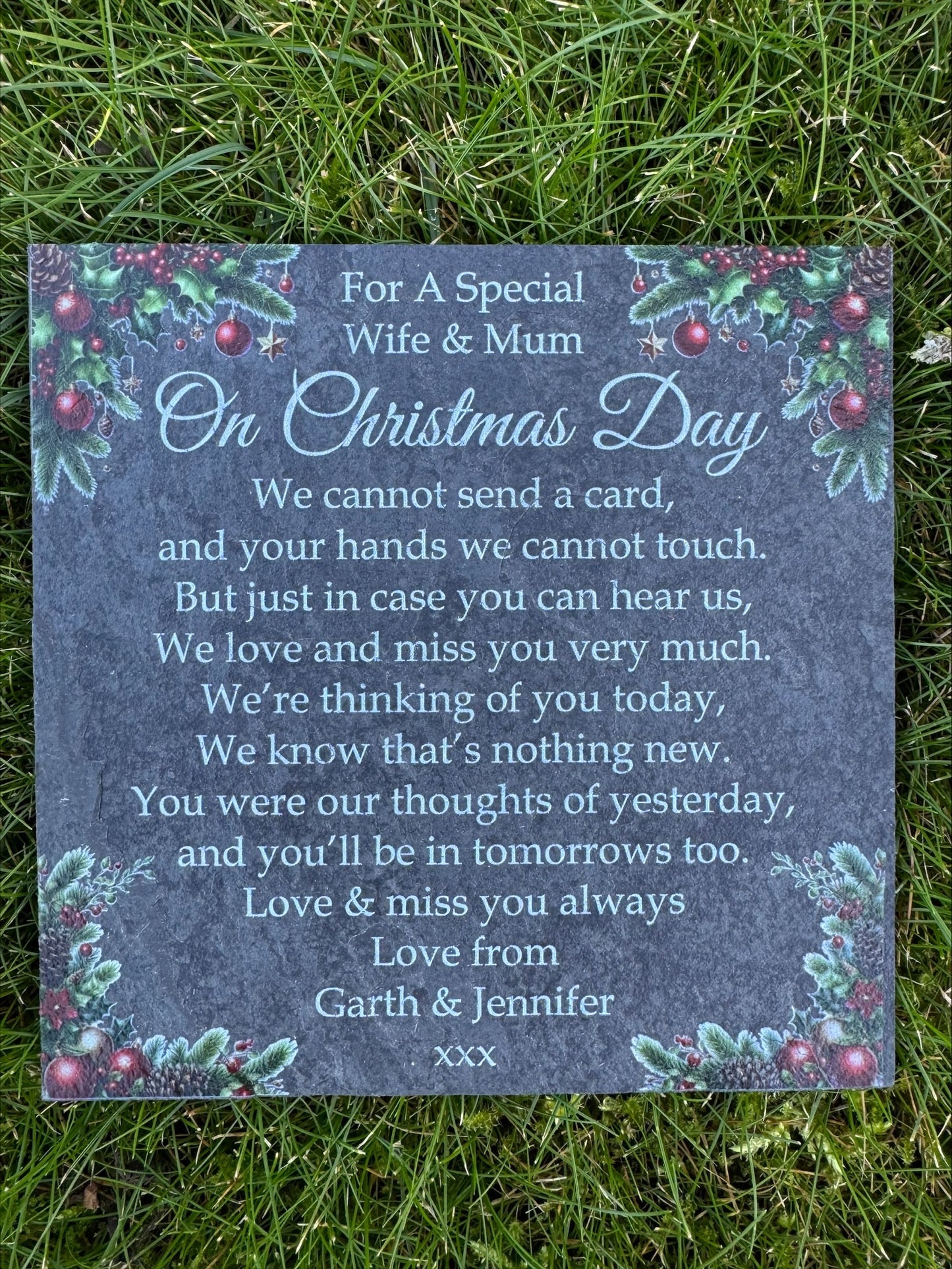 Christmas Baubles Memorial