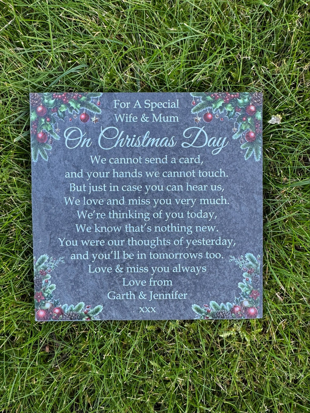 Christmas Baubles Memorial