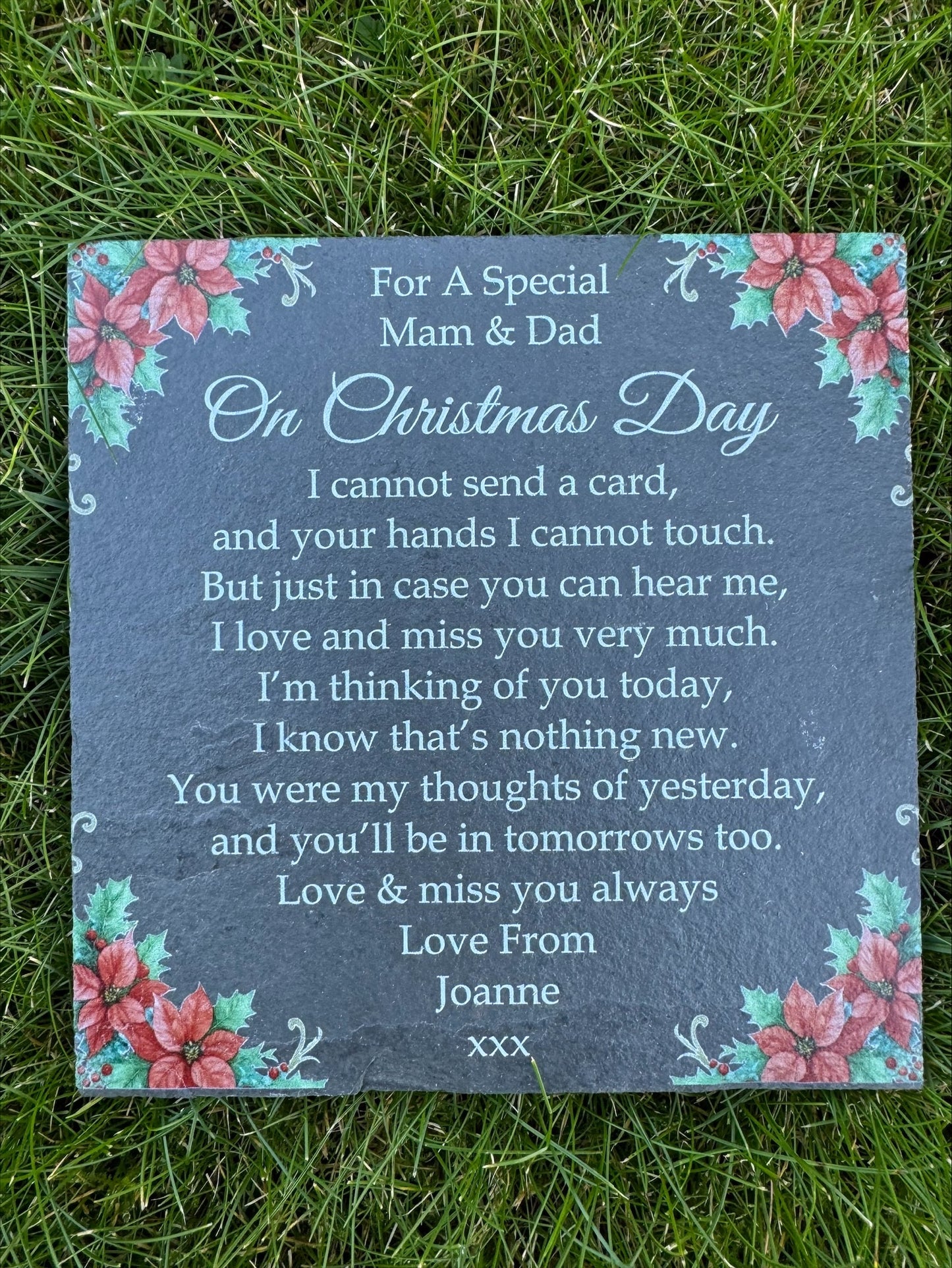 Christmas Poinsettia Memorial