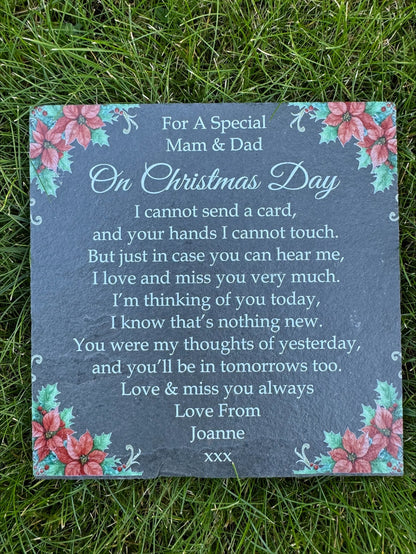 Christmas Poinsettia Memorial