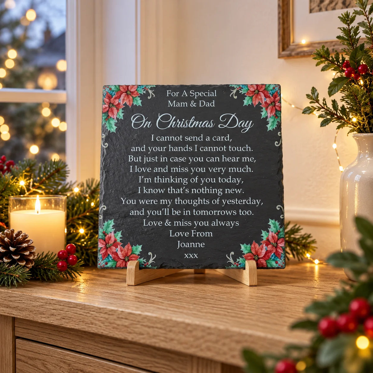 Christmas Poinsettia Memorial