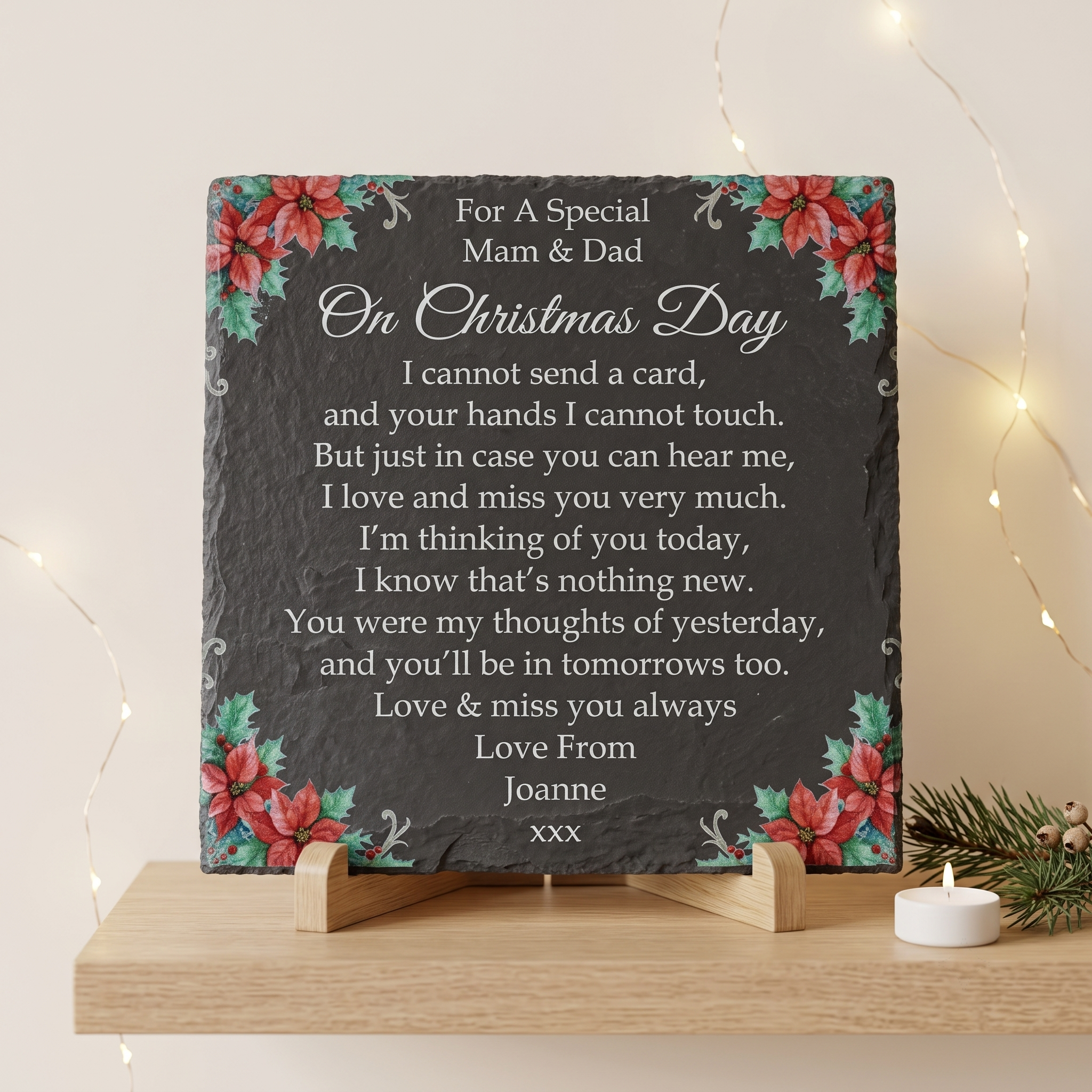 Christmas Poinsettia Memorial