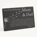 Dandelion memorial plaque