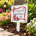 White memorial stake
