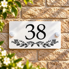 Acrylic house sign ivy small
