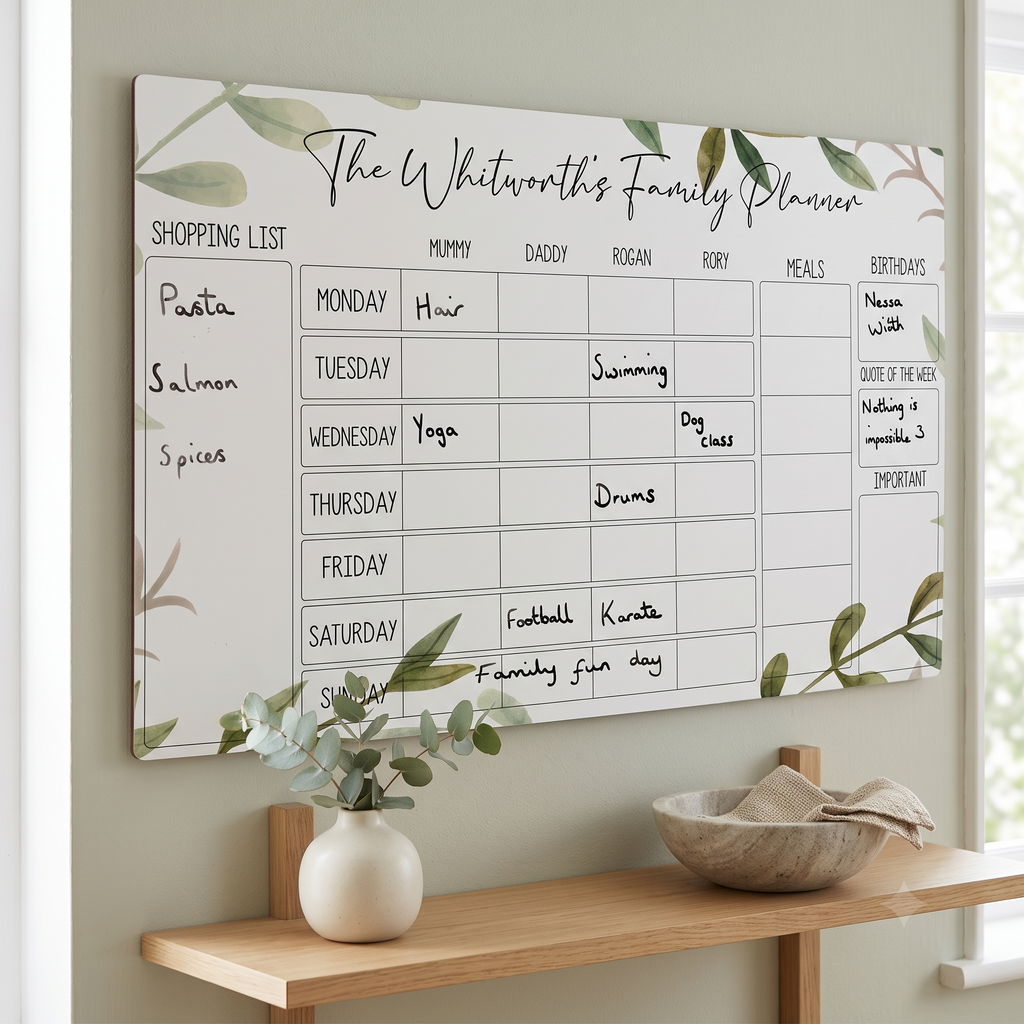 Family Weekly Planner & Organizer