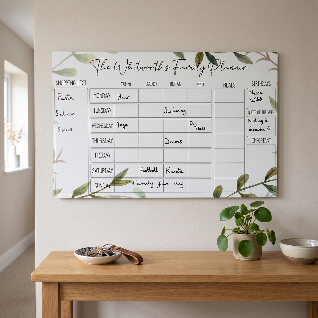 Family Weekly Planner & Organizer