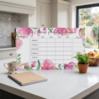 Family weekly planner Pink