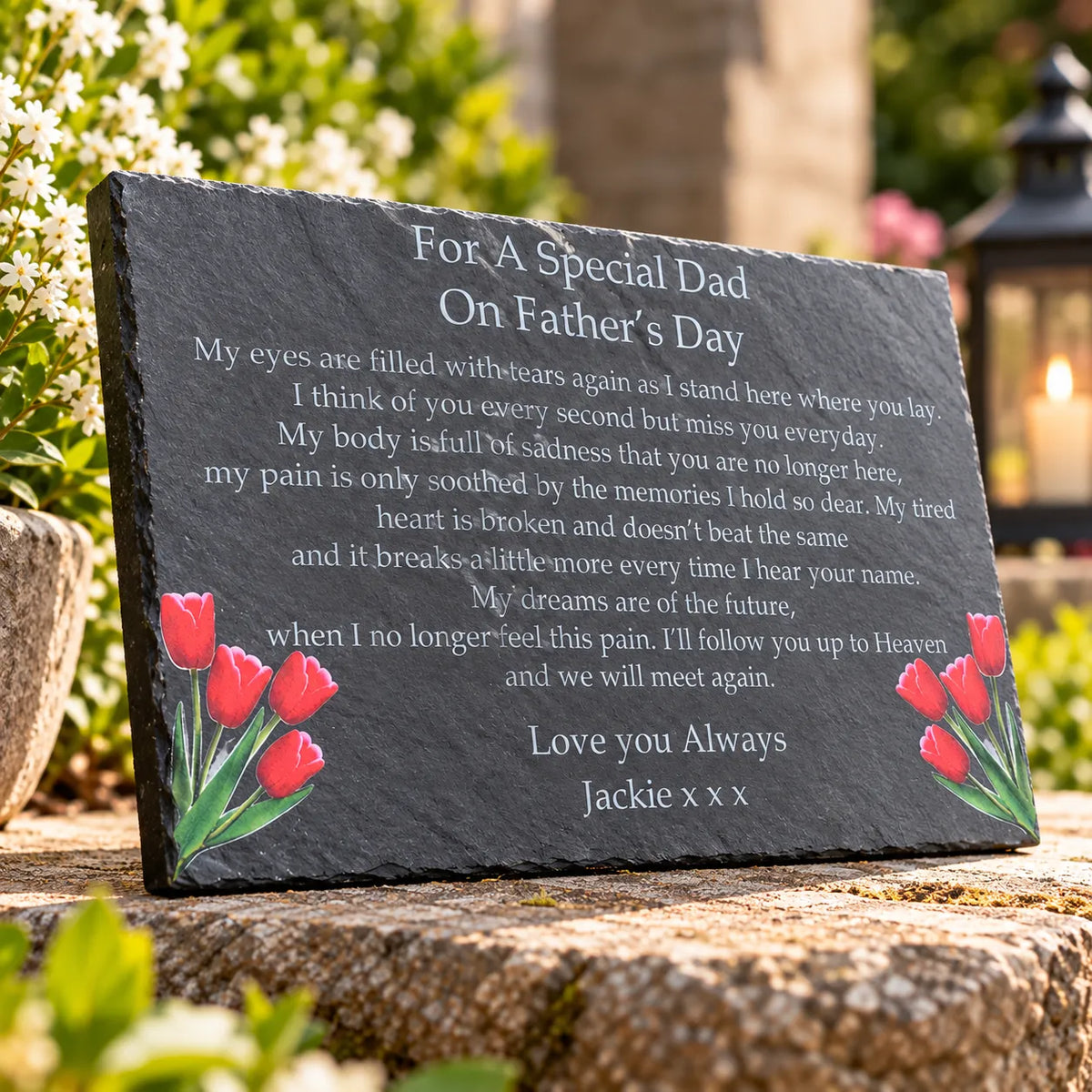 Father’s Day memorial slate