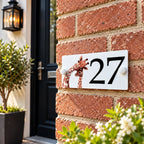 Acrylic house sign giraffe small