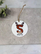 BOGOF Reindeer Christmas bauble