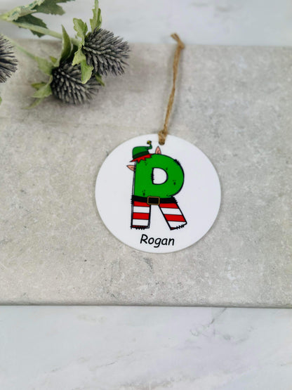 BOGOF Elf Christmas bauble
