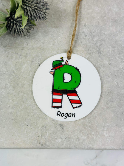 BOGOF Elf Christmas bauble