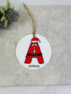 BOGOF Santa Christmas bauble