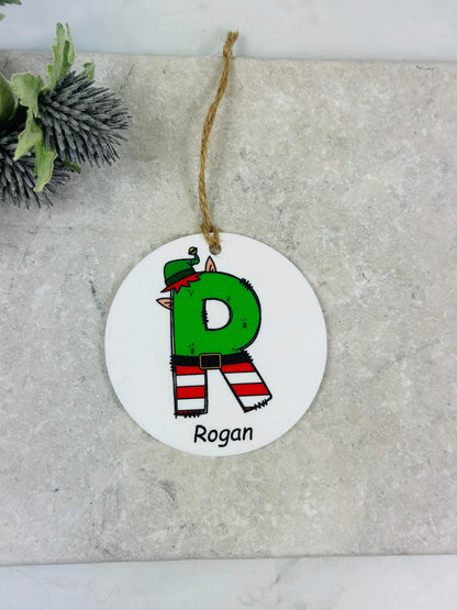 BOGOF Elf Christmas bauble