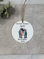 BOGOF penguin Christmas bauble