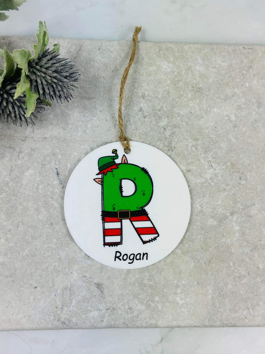 BOGOF Elf Christmas bauble
