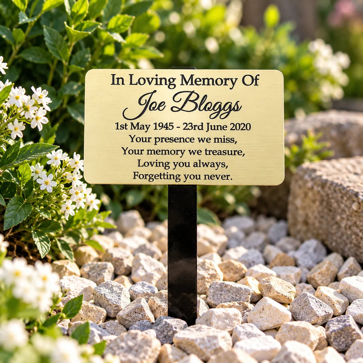 Your presence we miss memorial stake