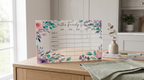 Family weekly planner Purple