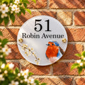Robin acrylic house sign
