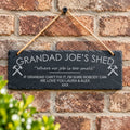 If grandad can’t fix it garden slate sign