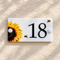 Acrylic house sign sunflower small