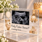 Baby scan acrylic block