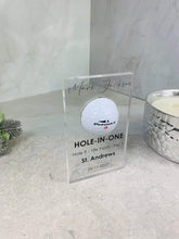 Plain Acrylic golf ball holder