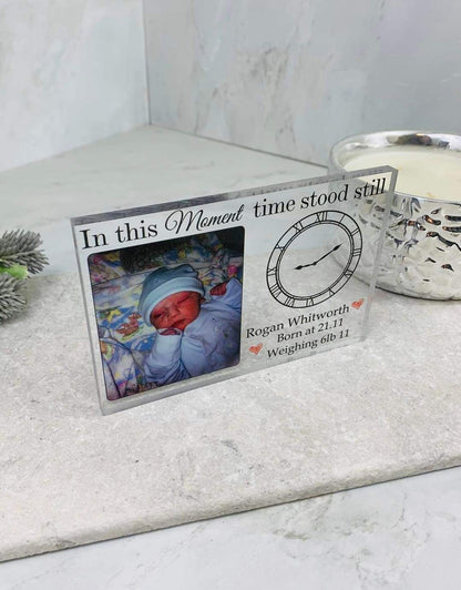 New baby acrylic block