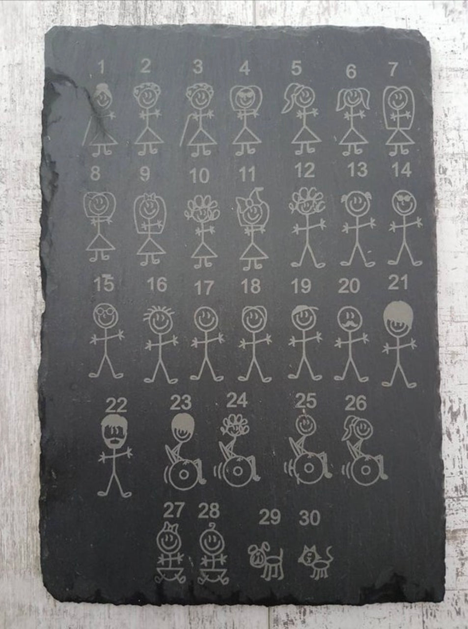 Stick figure spoon