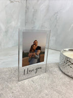 I love you acrylic block