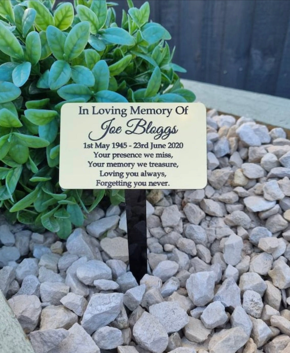 Your presence we miss memorial stake