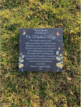 Mother’s Day memorial plaque