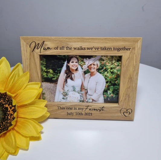 Of all the walks photo frame