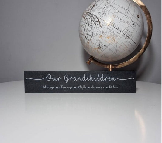 Our Grandchildren slate