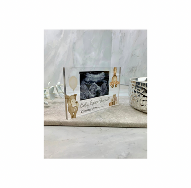 Baby scan acrylic block