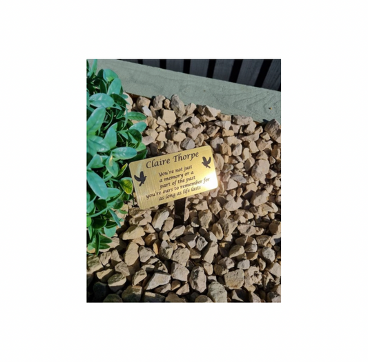 Your not just a memory memorial stake
