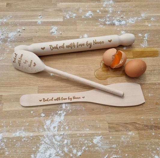 Three piece baking set