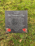 Valentine’s Day memorial plaque