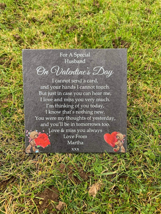 Valentine’s Day memorial plaque