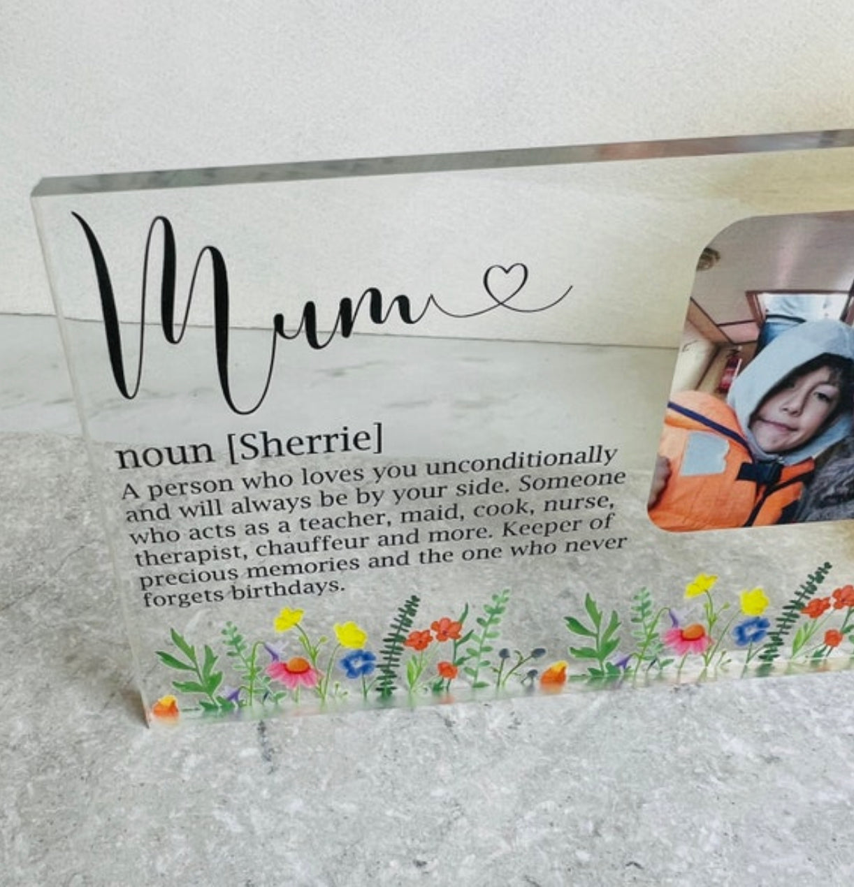 Appreciation acrylic block