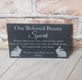 When tomorrow starts without me pet memorial plaque
